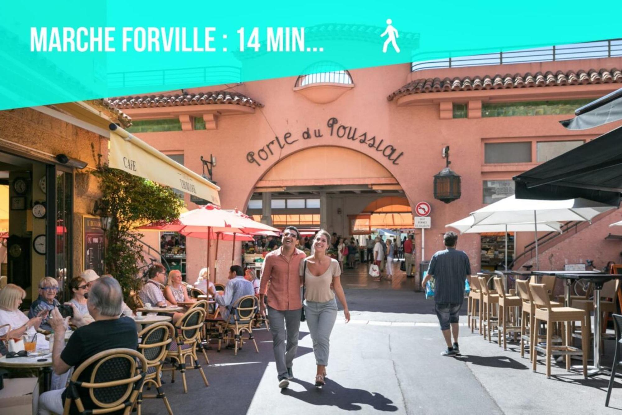 Les Sorbiers - Centre Ville - Spacieux & Climatisation Cannes Zewnętrze zdjęcie